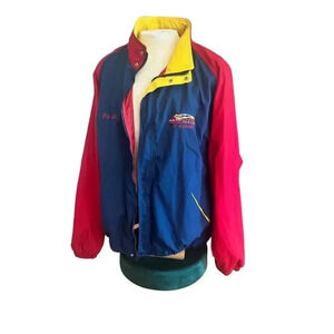 DUNBROOKE vintage colorblock jacket sundowners of alabama mens size 3x